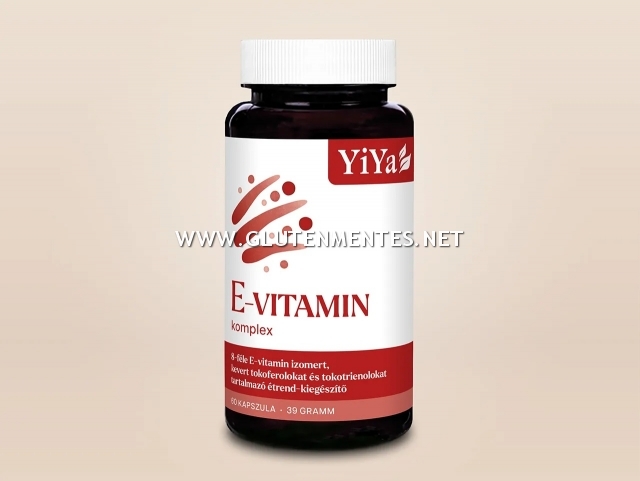 YiYa teljes spektrum 8-E-vitamin komplex - kevert tokoferol/tokotrienol kapszula